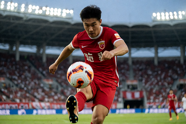 比赛精彩集锦画面展示AC米兰球员射门瞬间